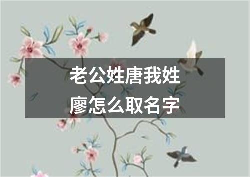 老公姓唐我姓廖怎么取名字