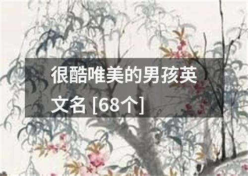 很酷唯美的男孩英文名 [68个]