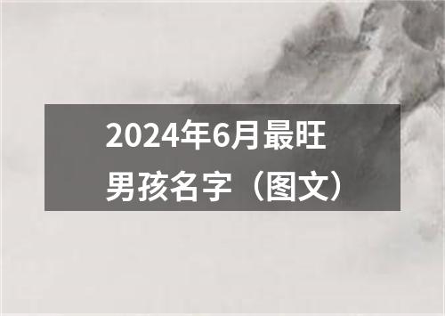 2024年6月最旺男孩名字（图文）