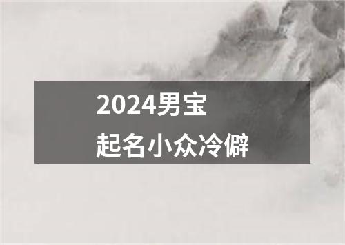 2024男宝起名小众冷僻