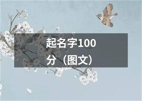 起名字100分（图文）