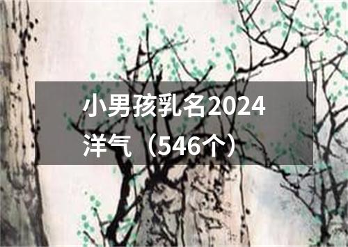 小男孩乳名2024洋气（546个）