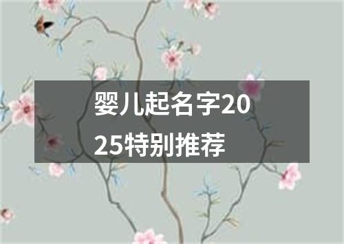 婴儿起名字2025特别推荐