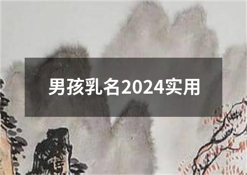 男孩乳名2024实用