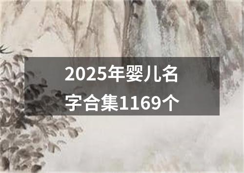 2025年婴儿名字合集1169个