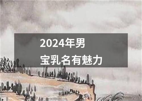 2024年男宝乳名有魅力