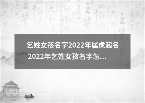 乞姓女孩名字2022年属虎起名 2022年乞姓女孩名字怎么起