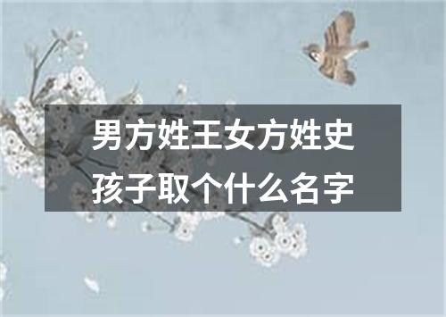 男方姓王女方姓史孩子取个什么名字