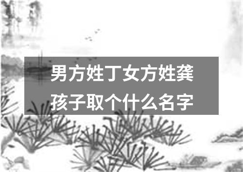 男方姓丁女方姓龚孩子取个什么名字