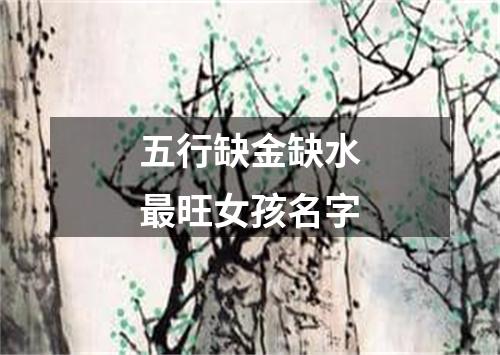 五行缺金缺水最旺女孩名字