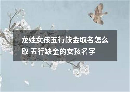 龙姓女孩五行缺金取名怎么取 五行缺金的女孩名字
