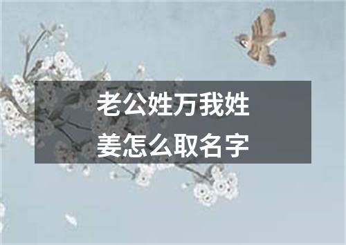 老公姓万我姓姜怎么取名字