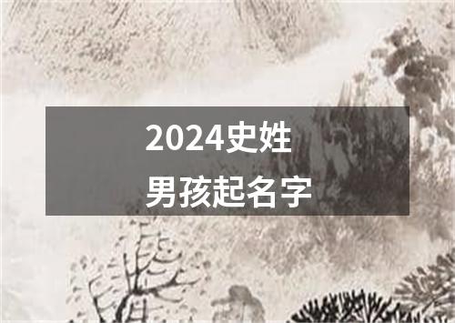 2024史姓男孩起名字