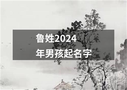 鲁姓2024年男孩起名字