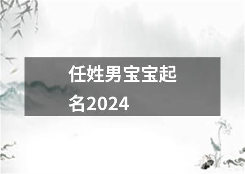 任姓男宝宝起名2024