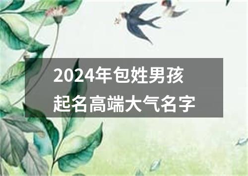 2024年包姓男孩起名高端大气名字