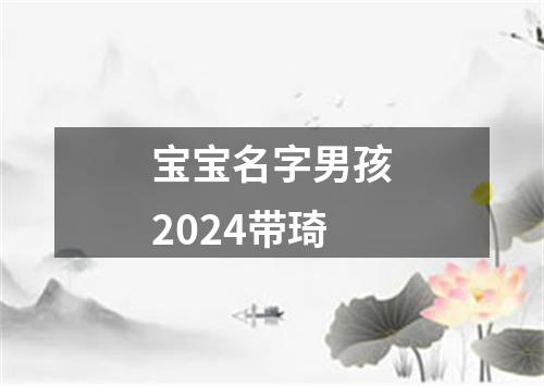 宝宝名字男孩2024带琦