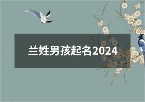 兰姓男孩起名2024