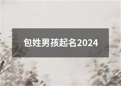 包姓男孩起名2024