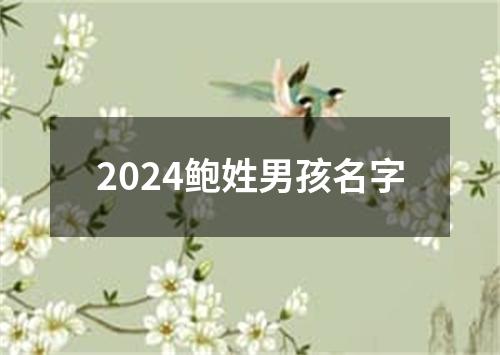 2024鲍姓男孩名字