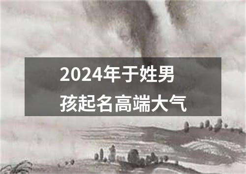 2024年于姓男孩起名高端大气