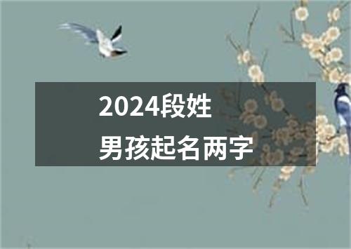 2024段姓男孩起名两字