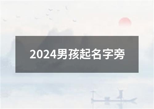 2024男孩起名字旁