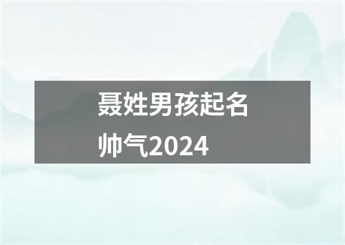 聂姓男孩起名帅气2024