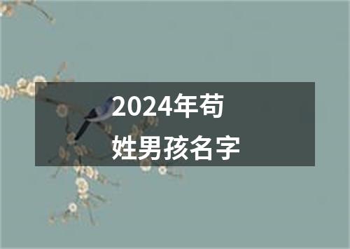 2024年苟姓男孩名字