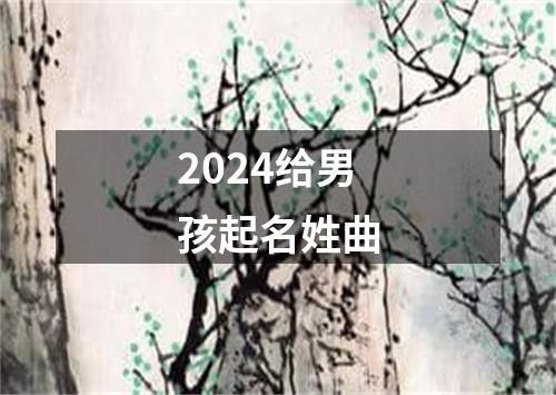 2024给男孩起名姓曲