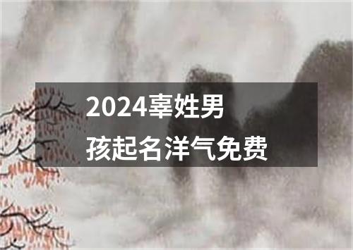 2024辜姓男孩起名洋气免费