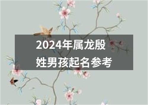 2024年属龙殷姓男孩起名参考