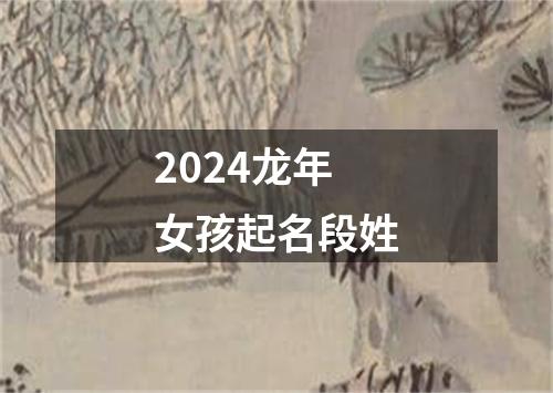 2024龙年女孩起名段姓