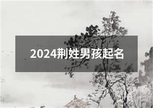 2024荆姓男孩起名