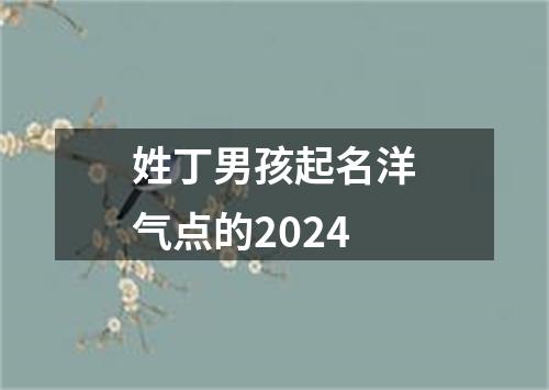 姓丁男孩起名洋气点的2024