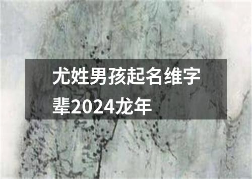 尤姓男孩起名维字辈2024龙年