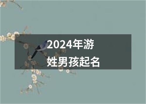 2024年游姓男孩起名