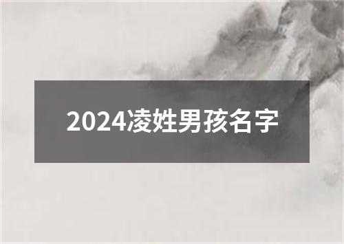 2024凌姓男孩名字