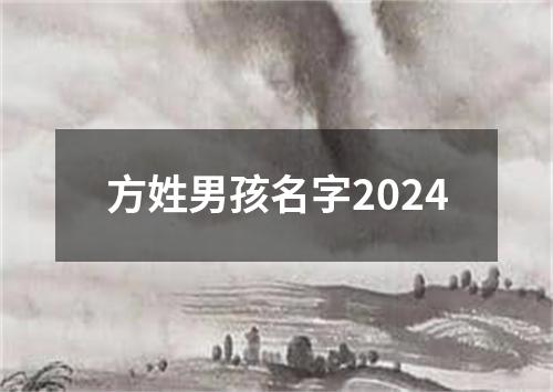 方姓男孩名字2024