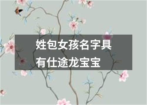 姓包女孩名字具有仕途龙宝宝