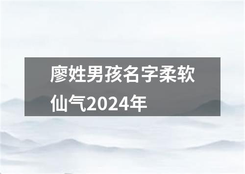 廖姓男孩名字柔软仙气2024年