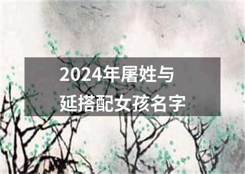 2024年屠姓与延搭配女孩名字