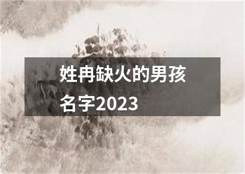 姓冉缺火的男孩名字2023