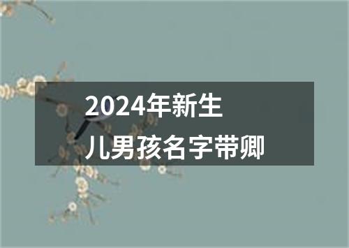 2024年新生儿男孩名字带卿