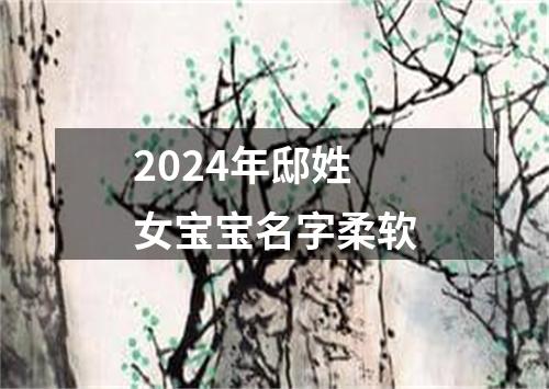 2024年邸姓女宝宝名字柔软