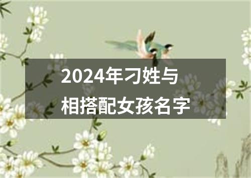 2024年刁姓与相搭配女孩名字