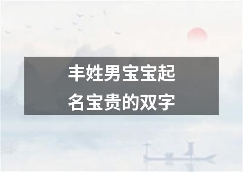 丰姓男宝宝起名宝贵的双字