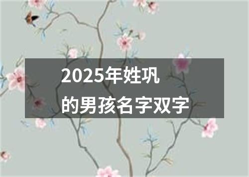 2025年姓巩的男孩名字双字
