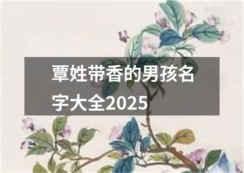 覃姓带香的男孩名字大全2025