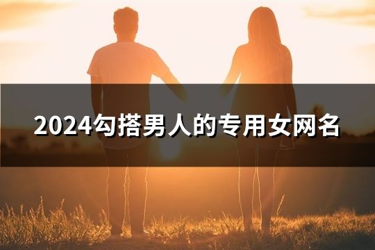 2024勾搭男人的专用女网名(199个)